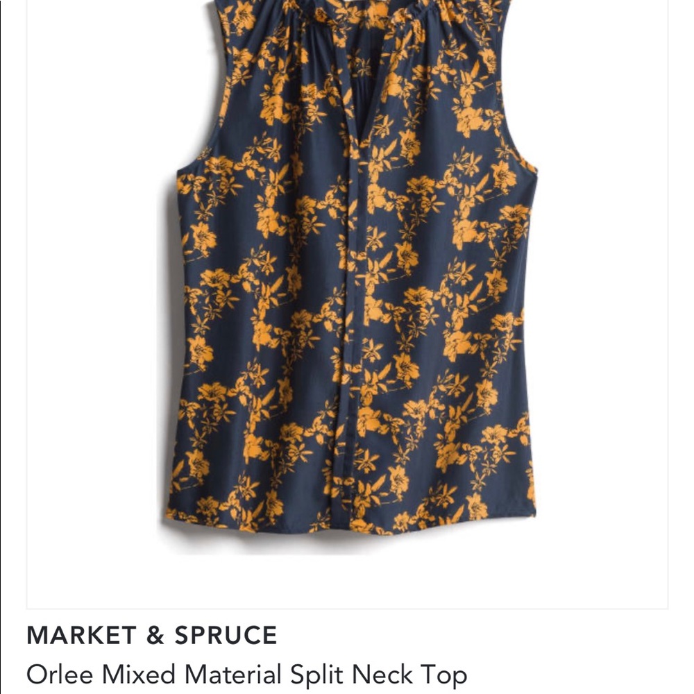 Market & Spruce Orlee Blouse